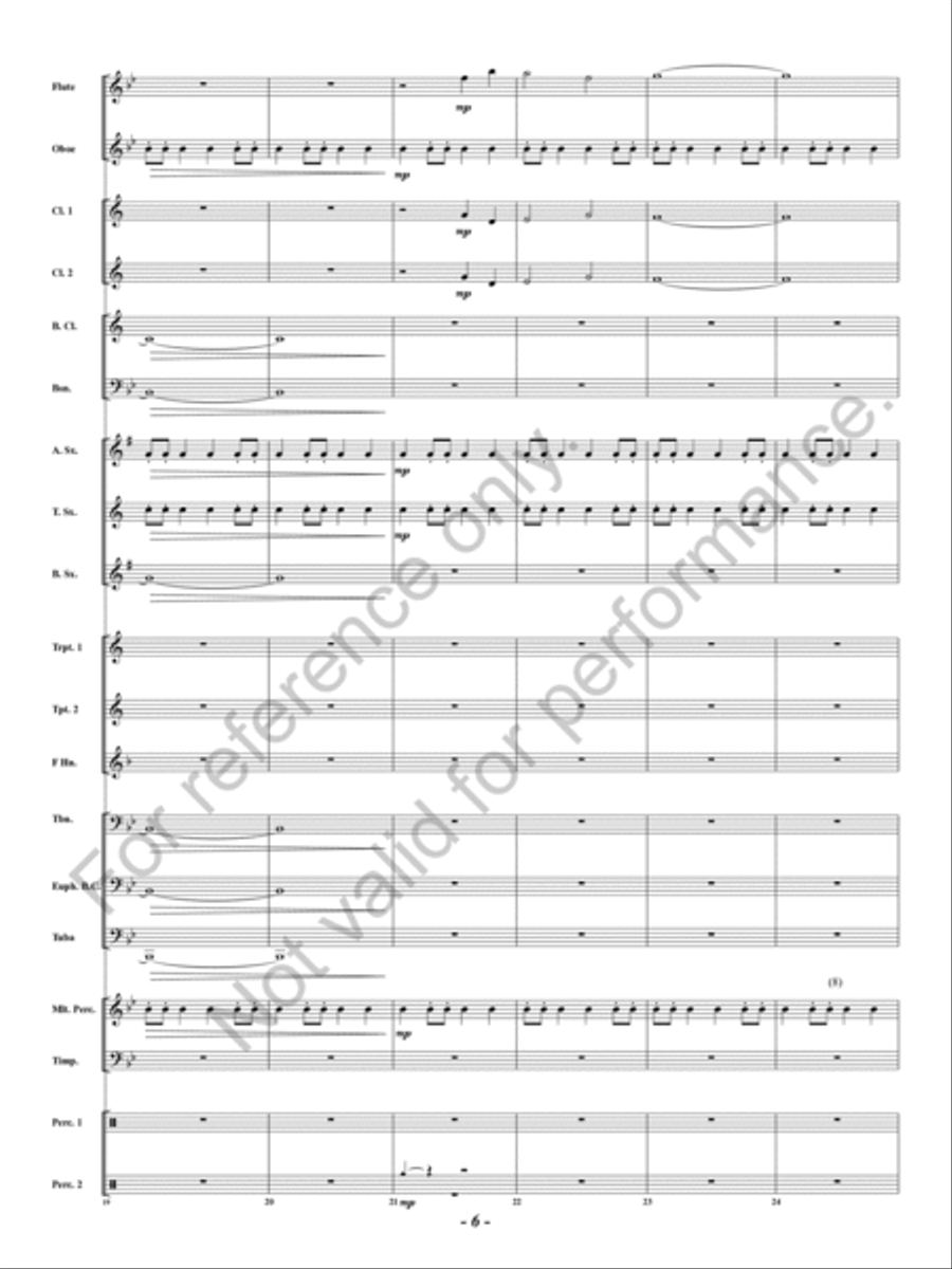 Firebolt Concert Band scores gallery preview page 7