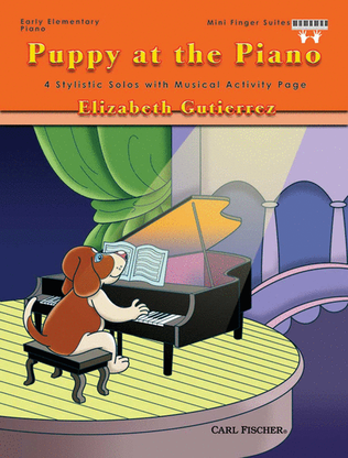 Book cover for Puppy At The Piano