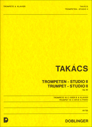 Book cover for Trompeten-Studio II op. 99
