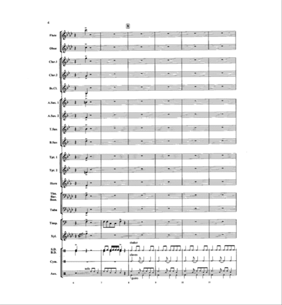 La Brava! Concert Band scores gallery preview page 3