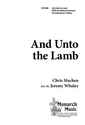 And Unto the Lamb