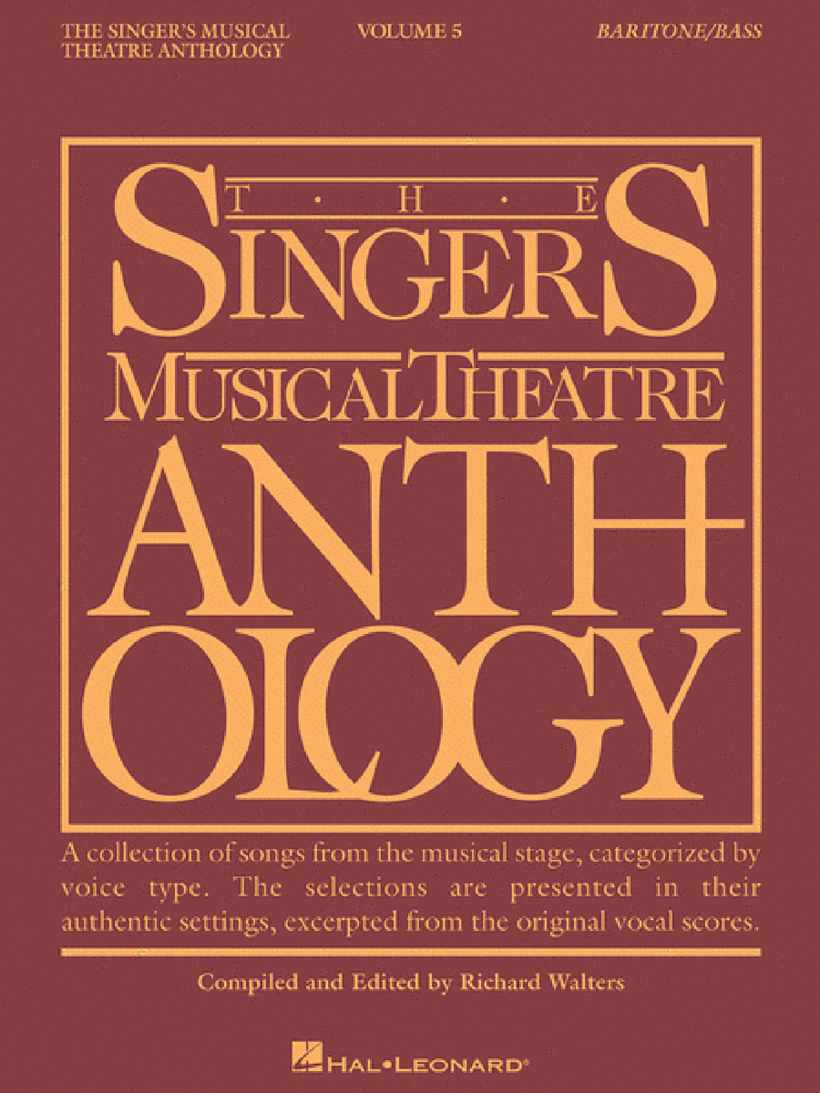 Singer's Musical Theatre Anthology – Volume 5 Baritone Voice scores gallery preview page 1
