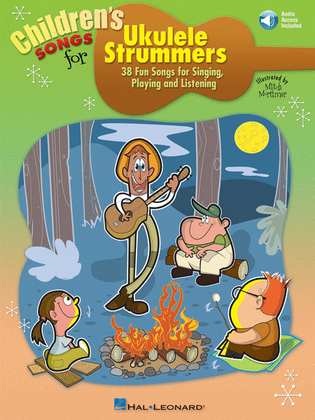 Book cover for Children's Songs for Ukulele Strummers