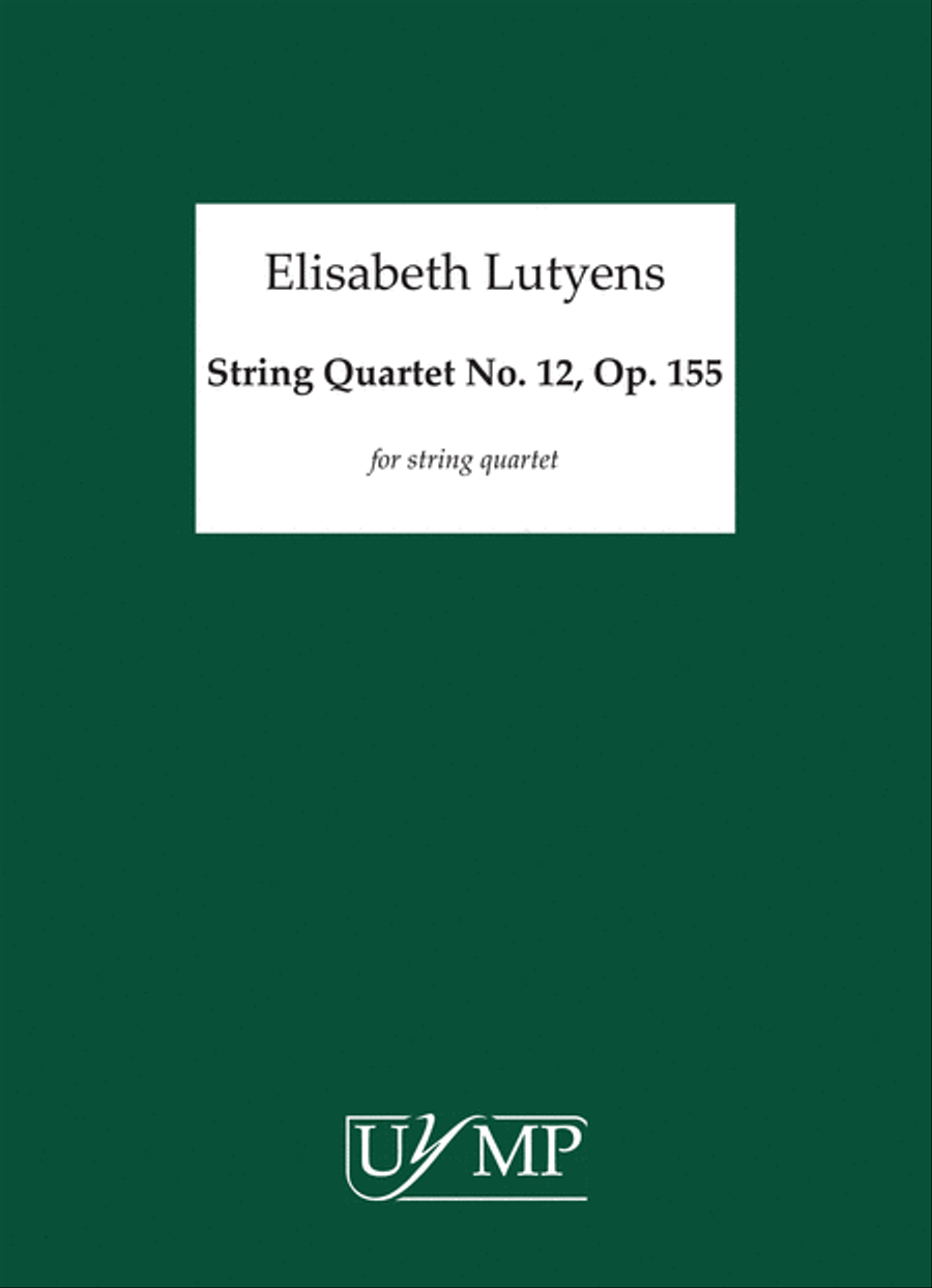 String Quartet No.12 Op.155 String Quartet scores gallery preview page 1