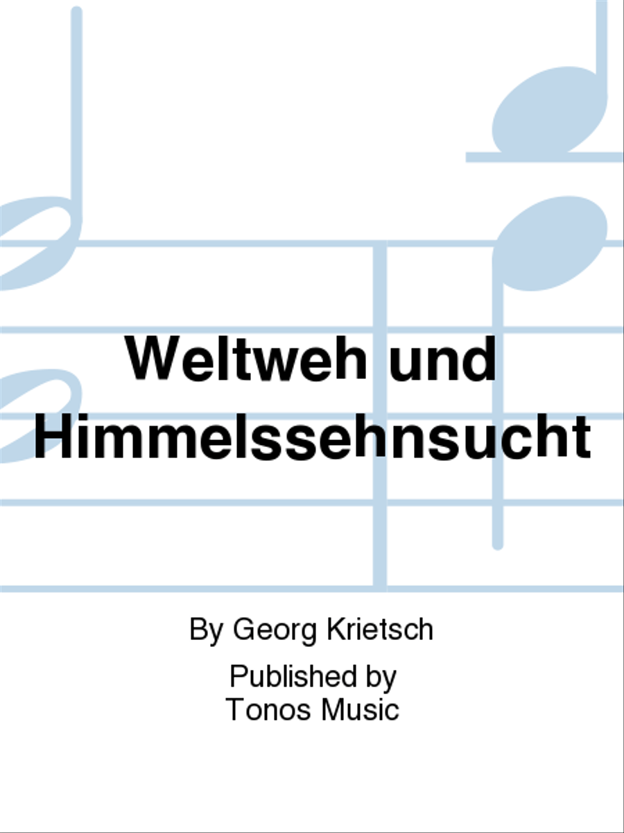 Weltweh und Himmelssehnsucht 4-Part scores gallery preview page 1