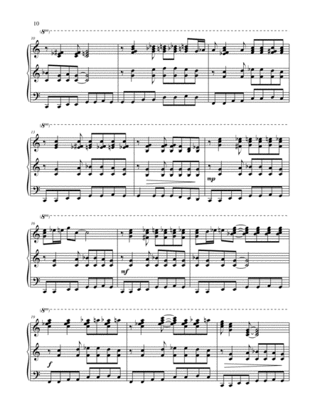 Boogie Impromptu No. 2 - original piano solo, duet or trio image number null