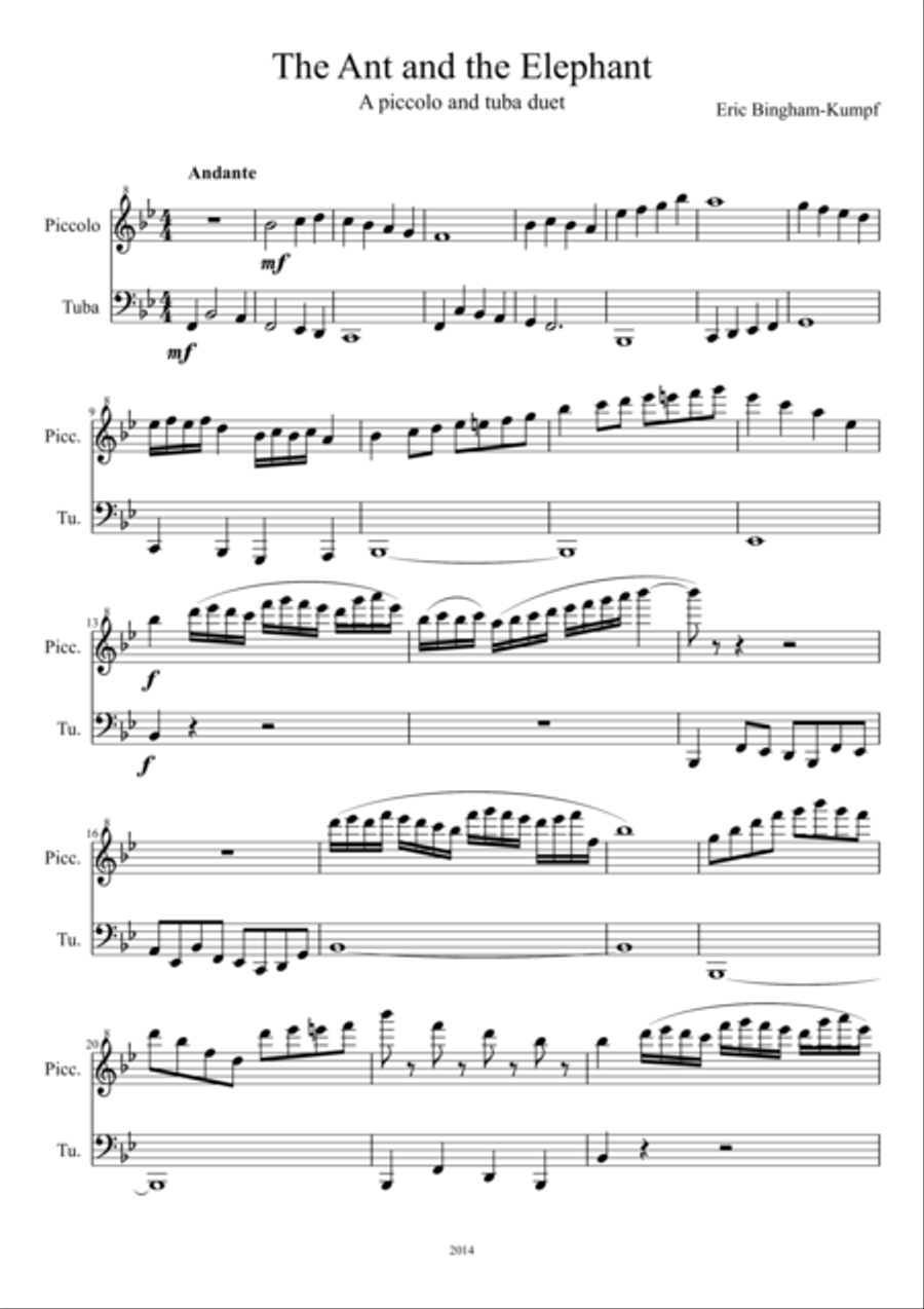 ORIGINAL Canção da Infantaria, Dobrado, Sheet music for Trombone,  Euphonium, Tuba, Flute piccolo & more instruments (Mixed Ensemble)