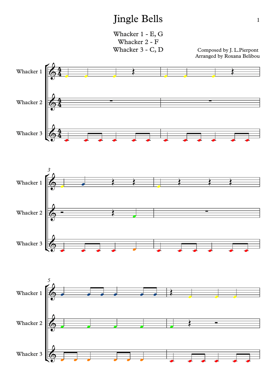 Jingle clearance bells boomwhackers