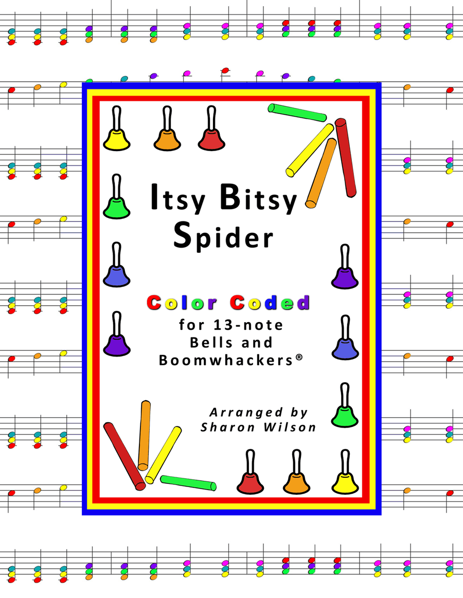 Itsy Bitsy Spider: Chords, Sheet Music, and Tab for Banjo with Lyrics