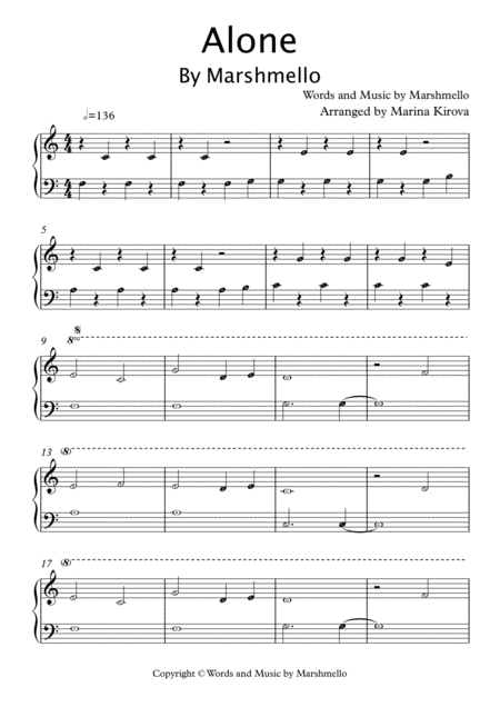 Alone - Marshmello escrita como se canta  Letra e tradução de música.  Inglês fácil