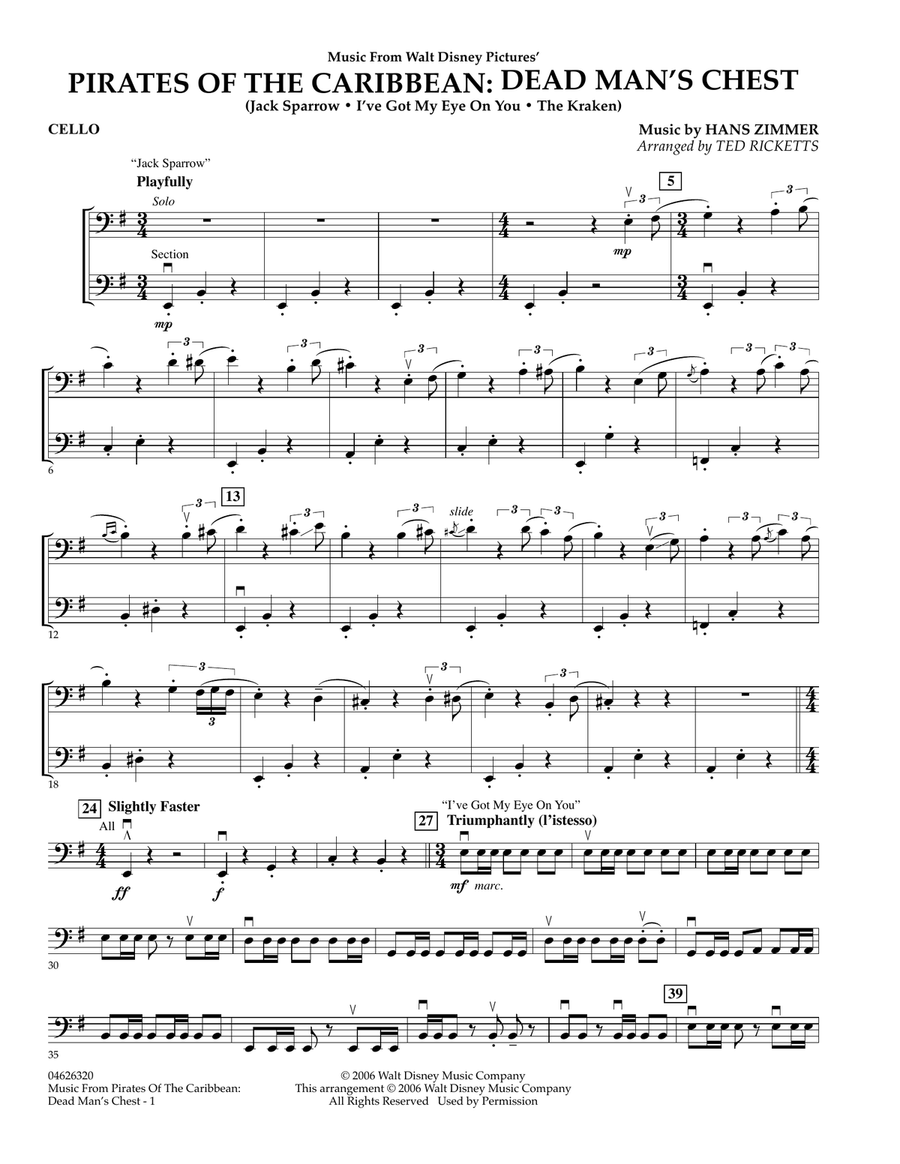 Two cellos pirates of the caribbean hotsell