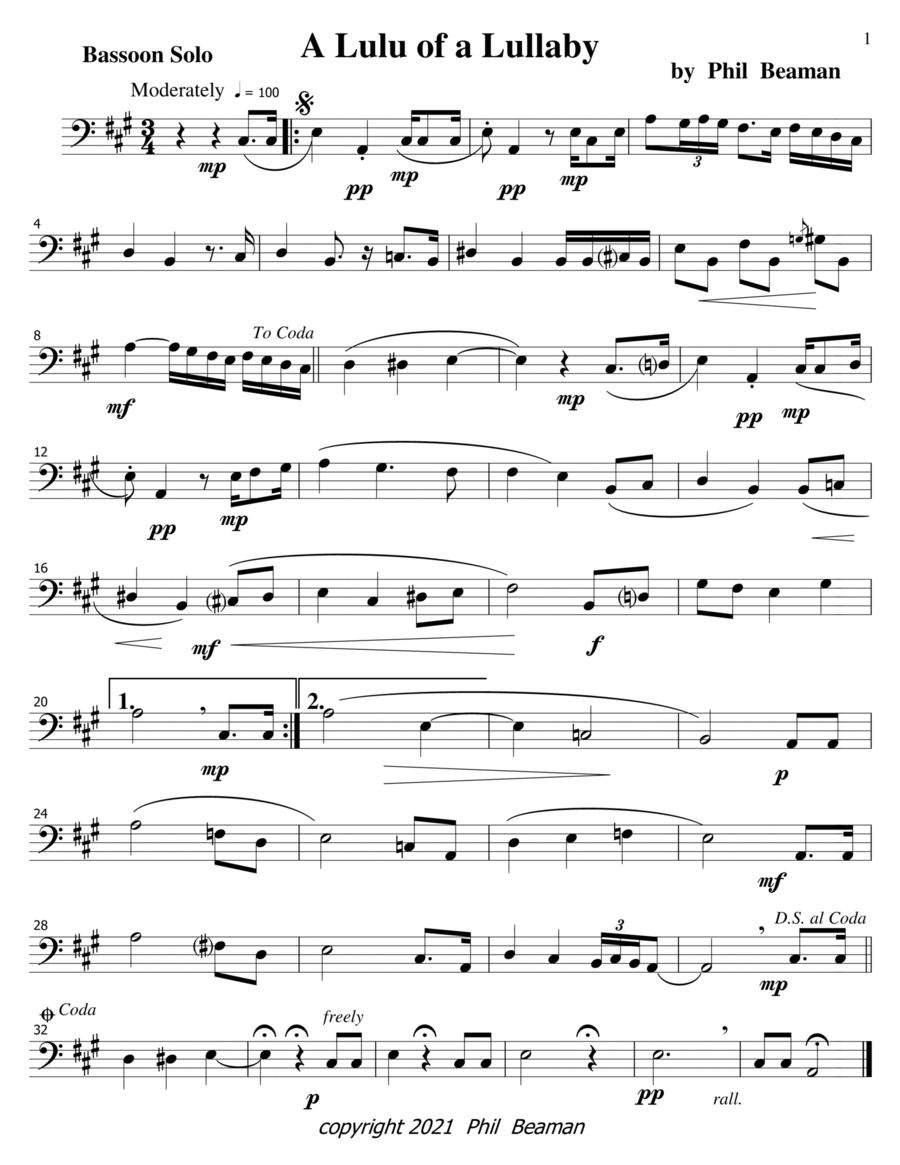 Famous bassoon pieces hotsell