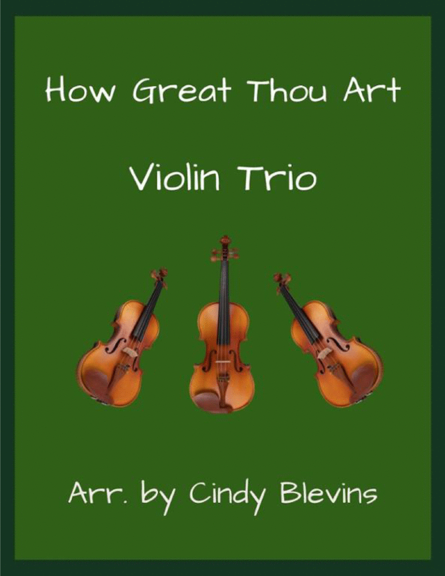 How Great Thou Art - Violin —