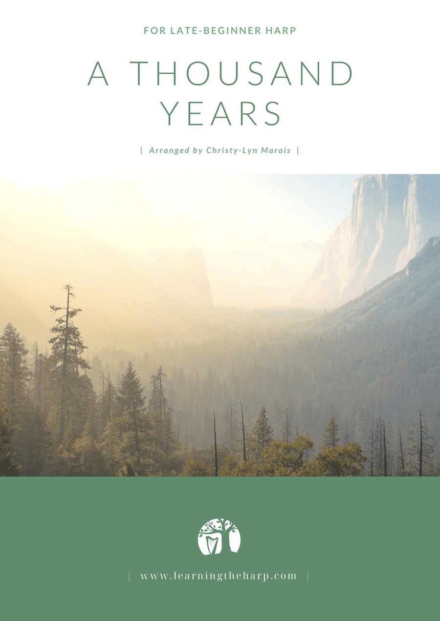A thousand years harp hotsell