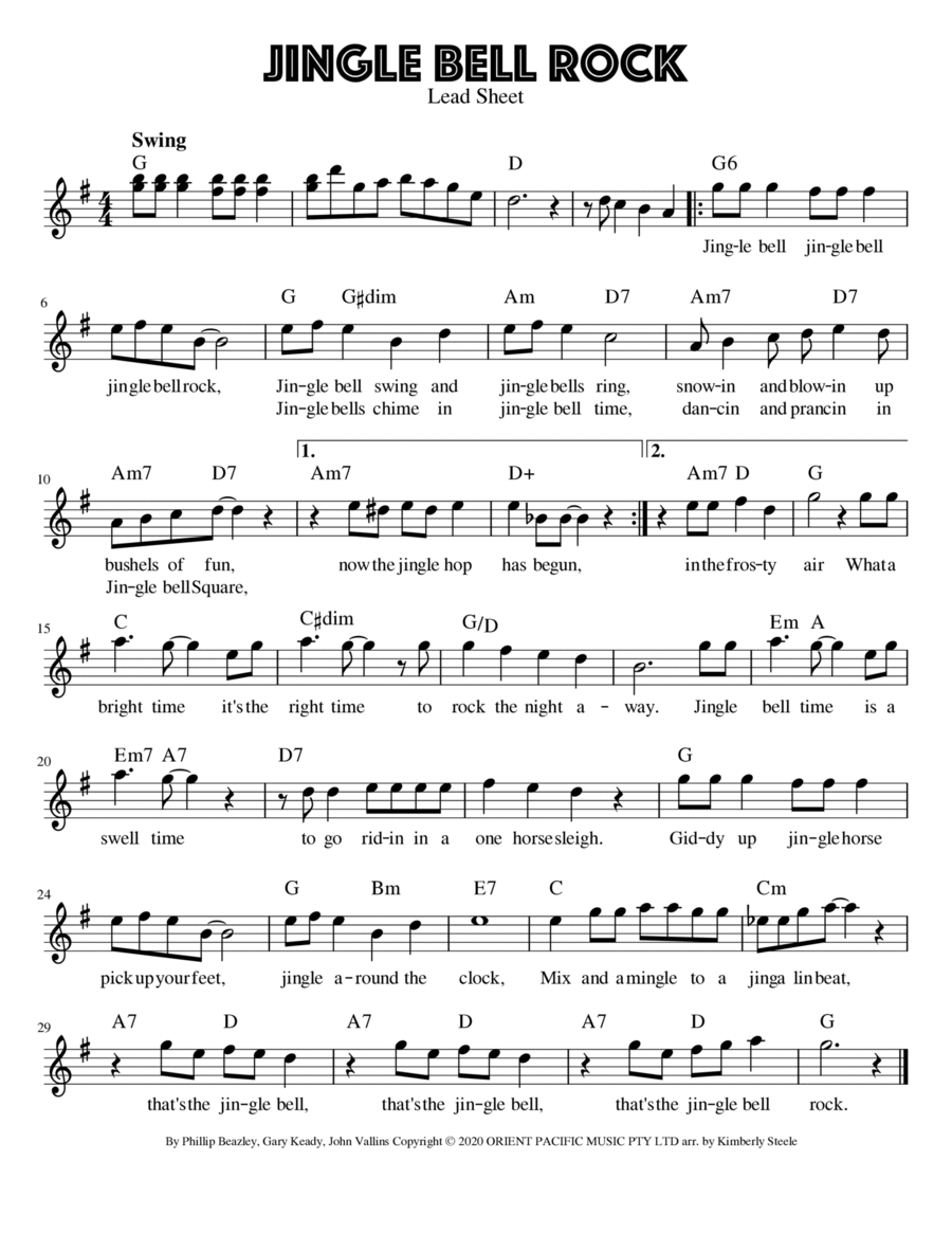 Jingle Bell Rock Sheet music for Piano (Solo)