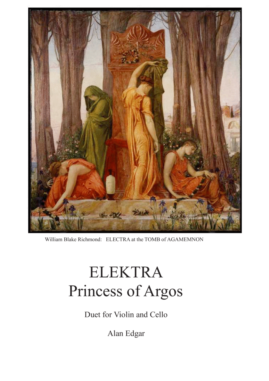 ELEKTRA PRINCESS of ARGOS duet for Violin and Cello String