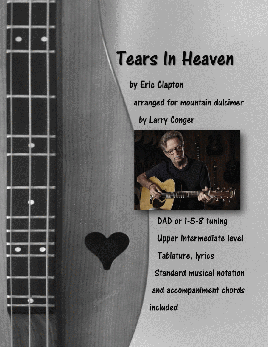 Eric Clapton 'Tears In Heaven' Sheet Music, Chords & Lyrics