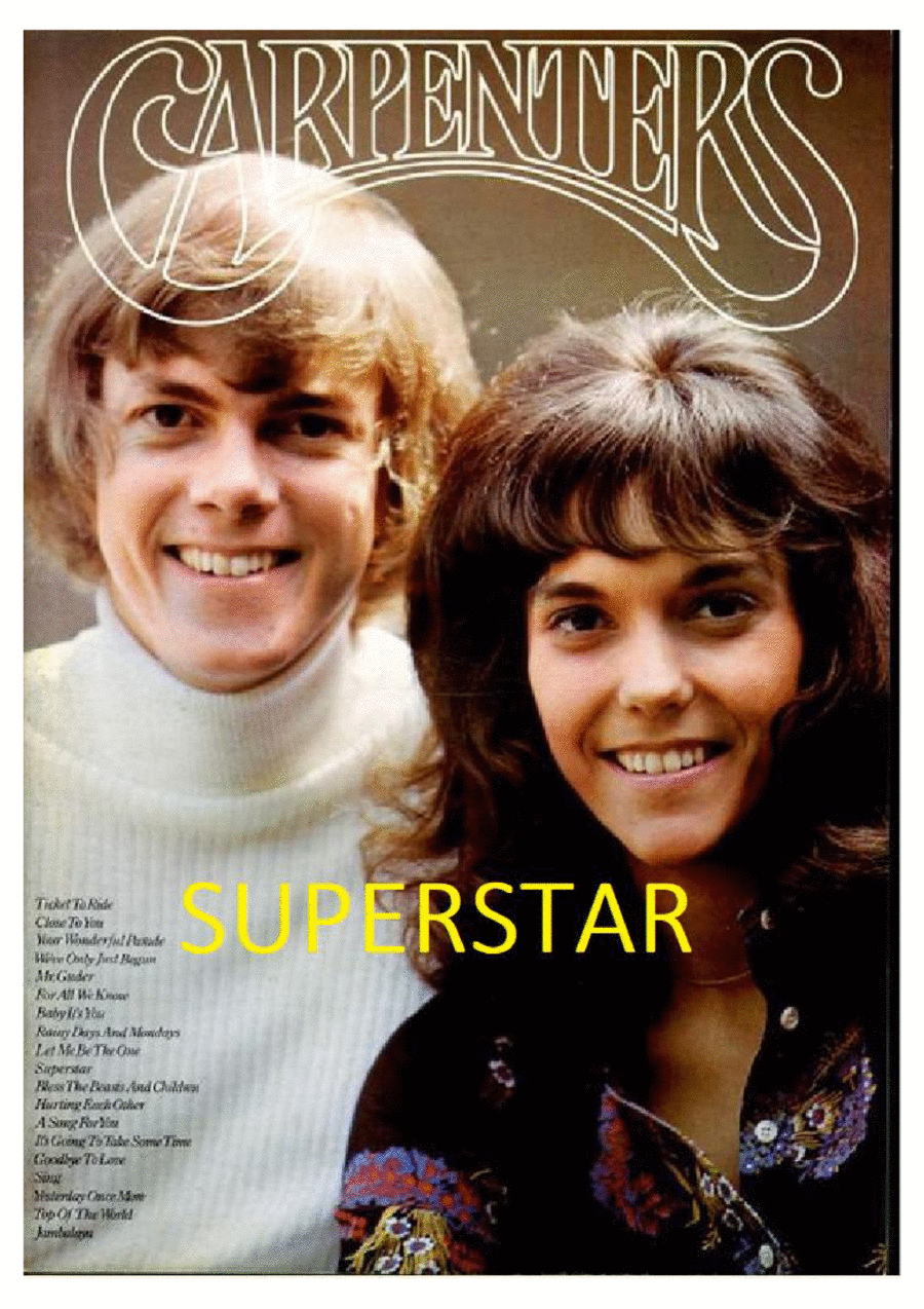 Superstar by The Carpenters - Small Ensemble - Digital Sheet Music | Sheet  Music Plus