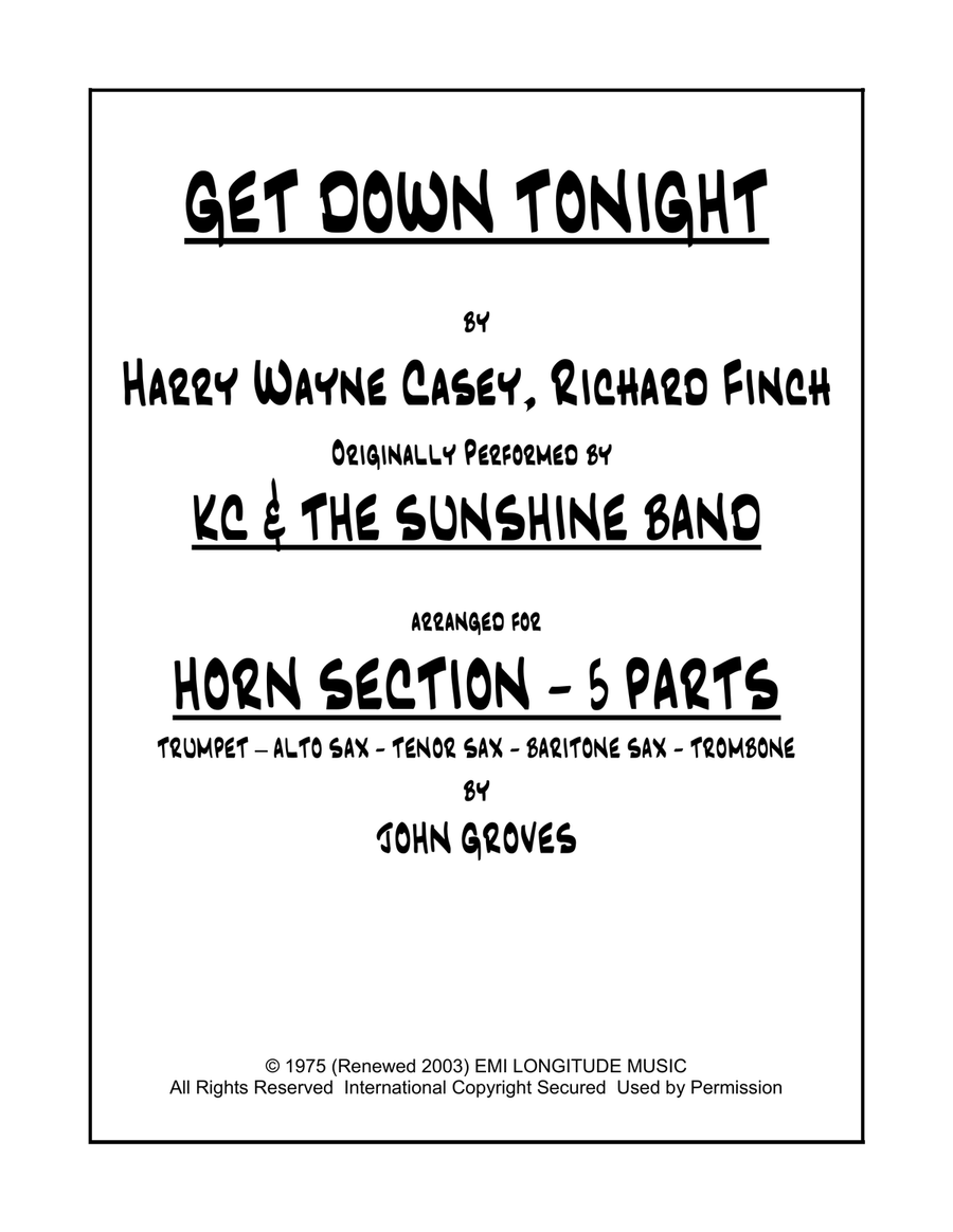 Kansas Play the Game Tonight Sheet Music in D Minor - Download & Print -  SKU: MN0098975