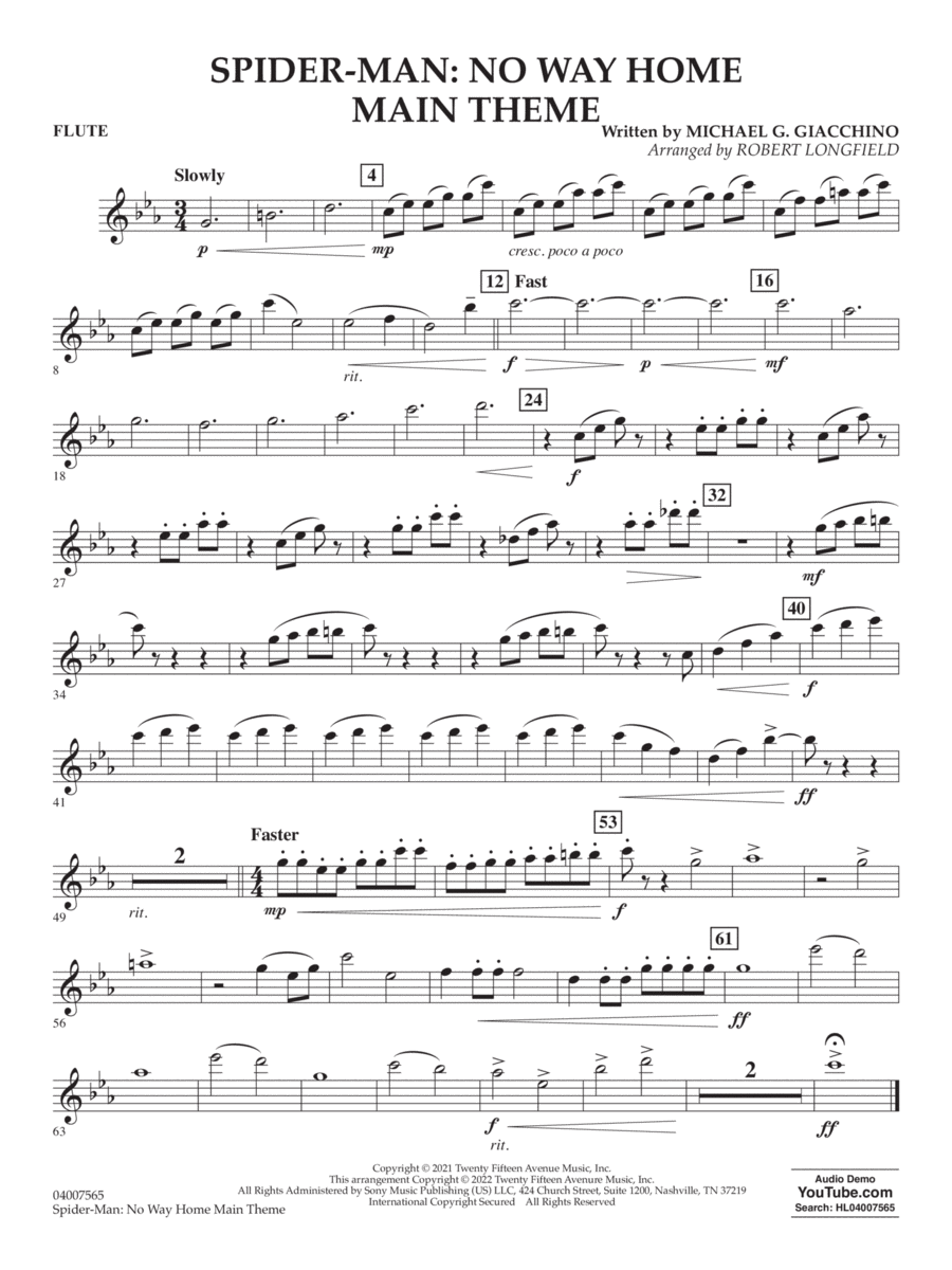 Theme From Spider-Man Sheet Music | Aerosmith | Guitar Tab