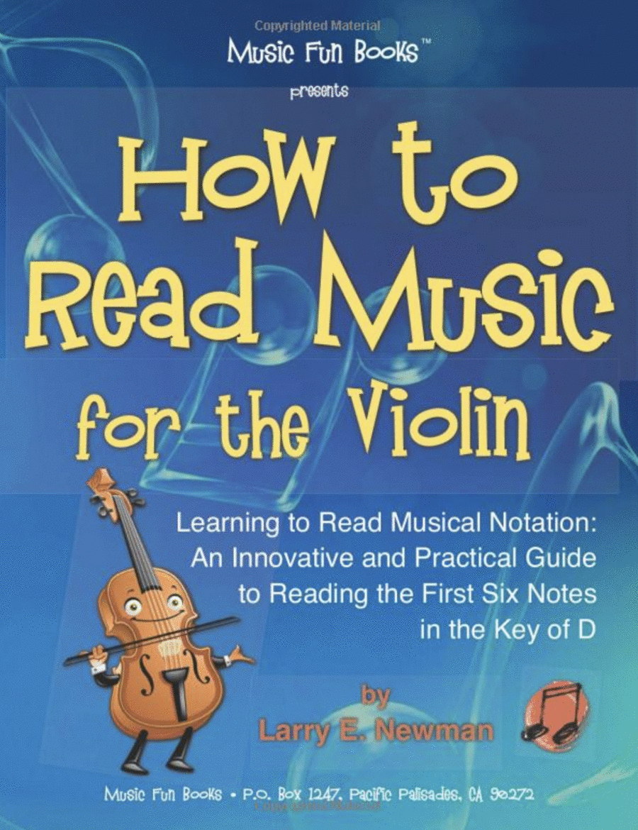 How to Read Music for the Violin by Various Violin Solo Sheet Music