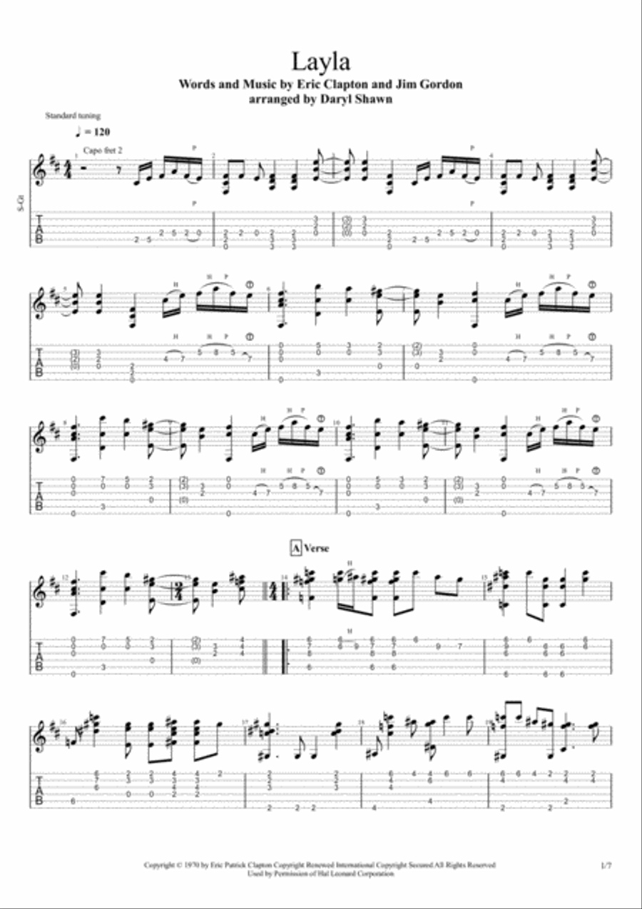 Pretending" Sheet Music by Eric Clapton for Guitar Tab - Sheet Music  Now