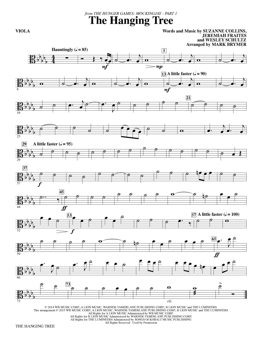 Listen to the Mocking-Bird Sheet music for Viola 