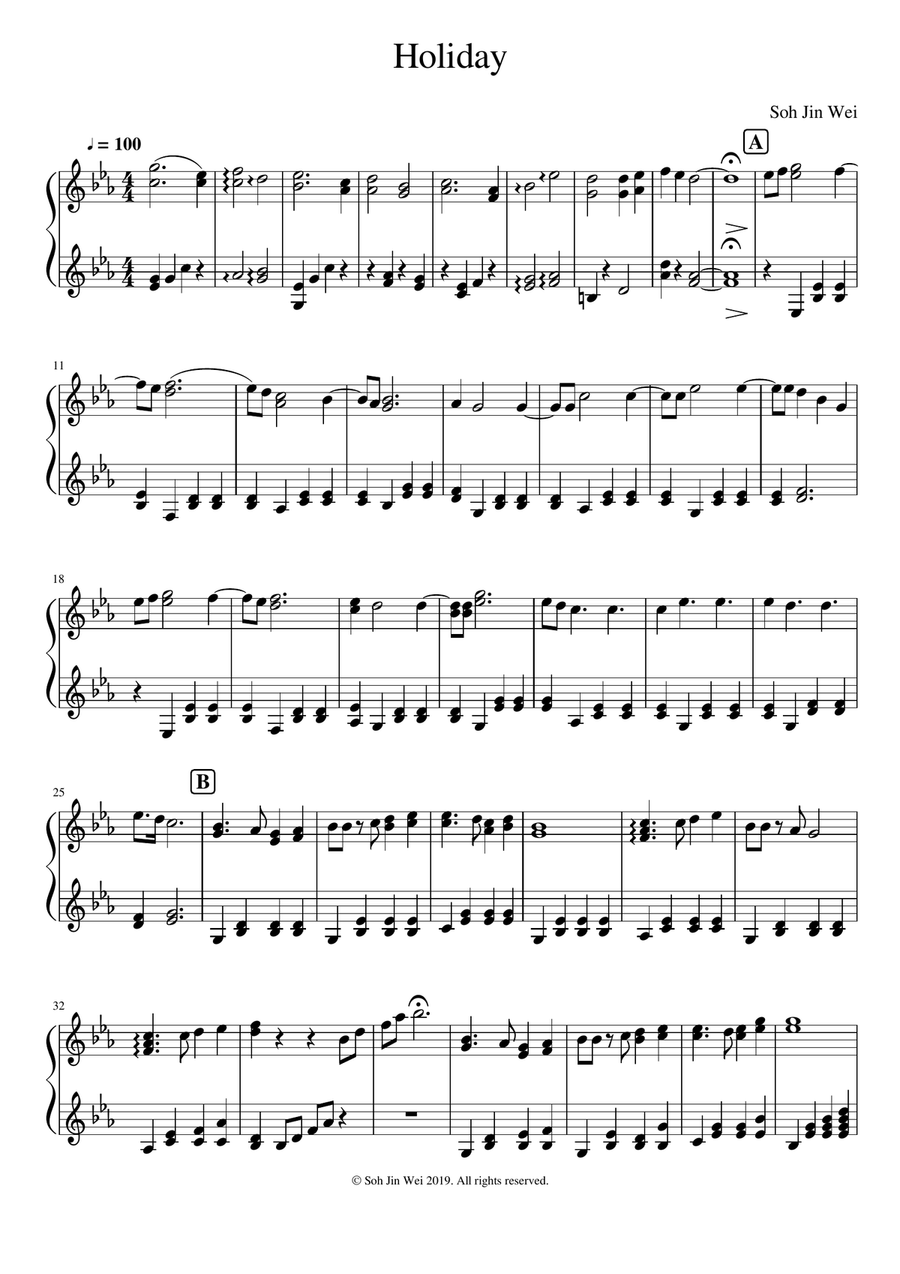 Marimba solo sheet music cheap