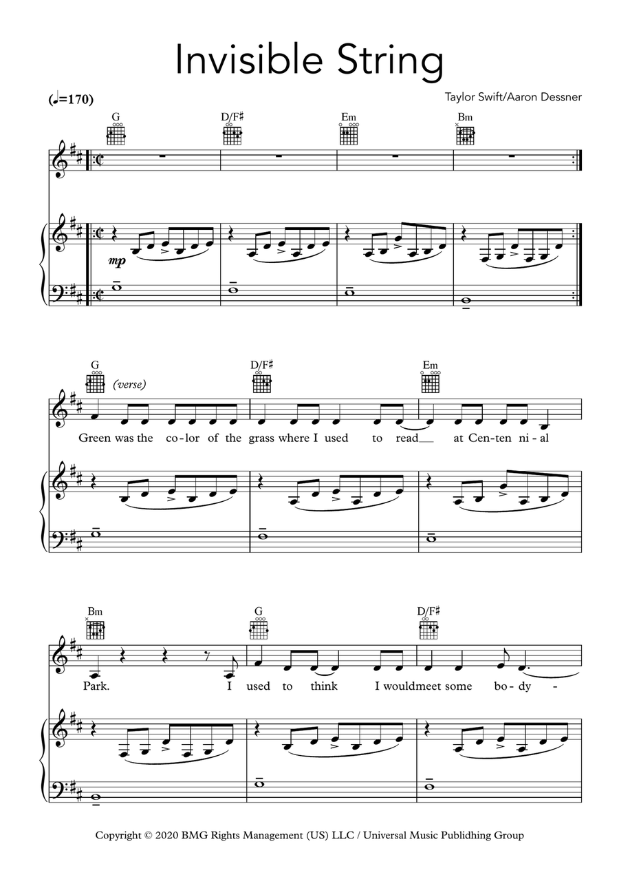 Guitar shop string piano
