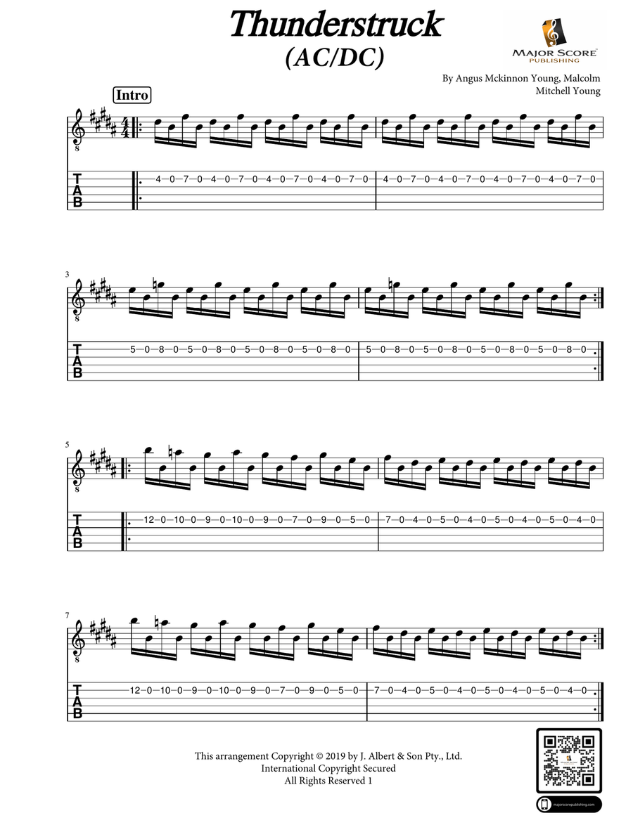 AC/DC Rock Or Bust Guitar TAB Book by AC/DC (1-Jan-2015