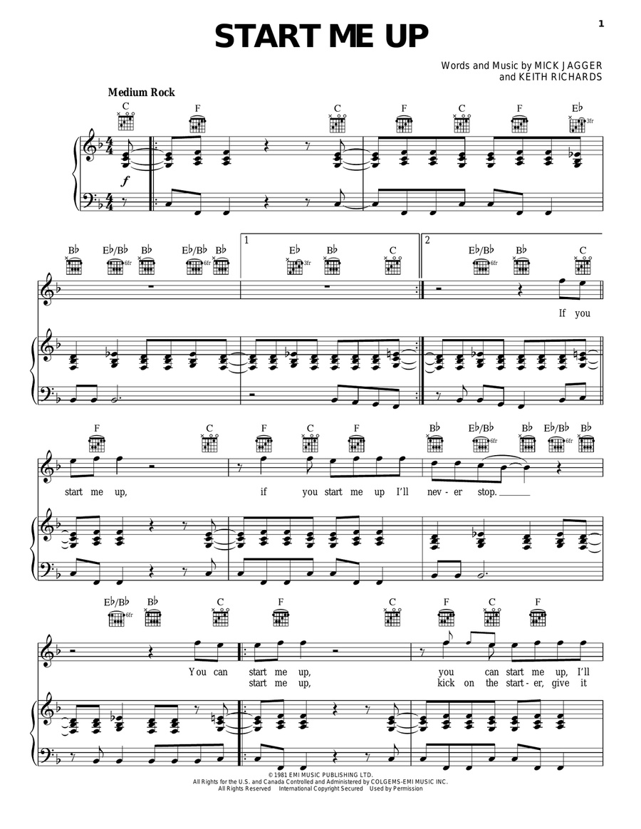Start up piano hotsell