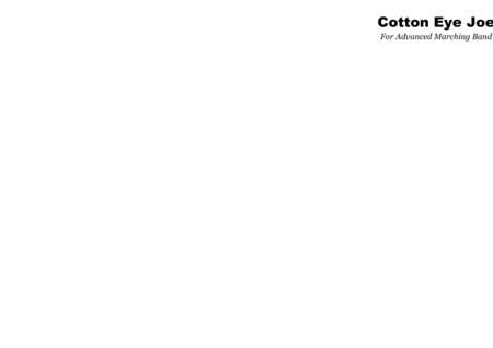 Cotton Eye Joe – Rednex (SATB) Sheet music for Soprano, Alto