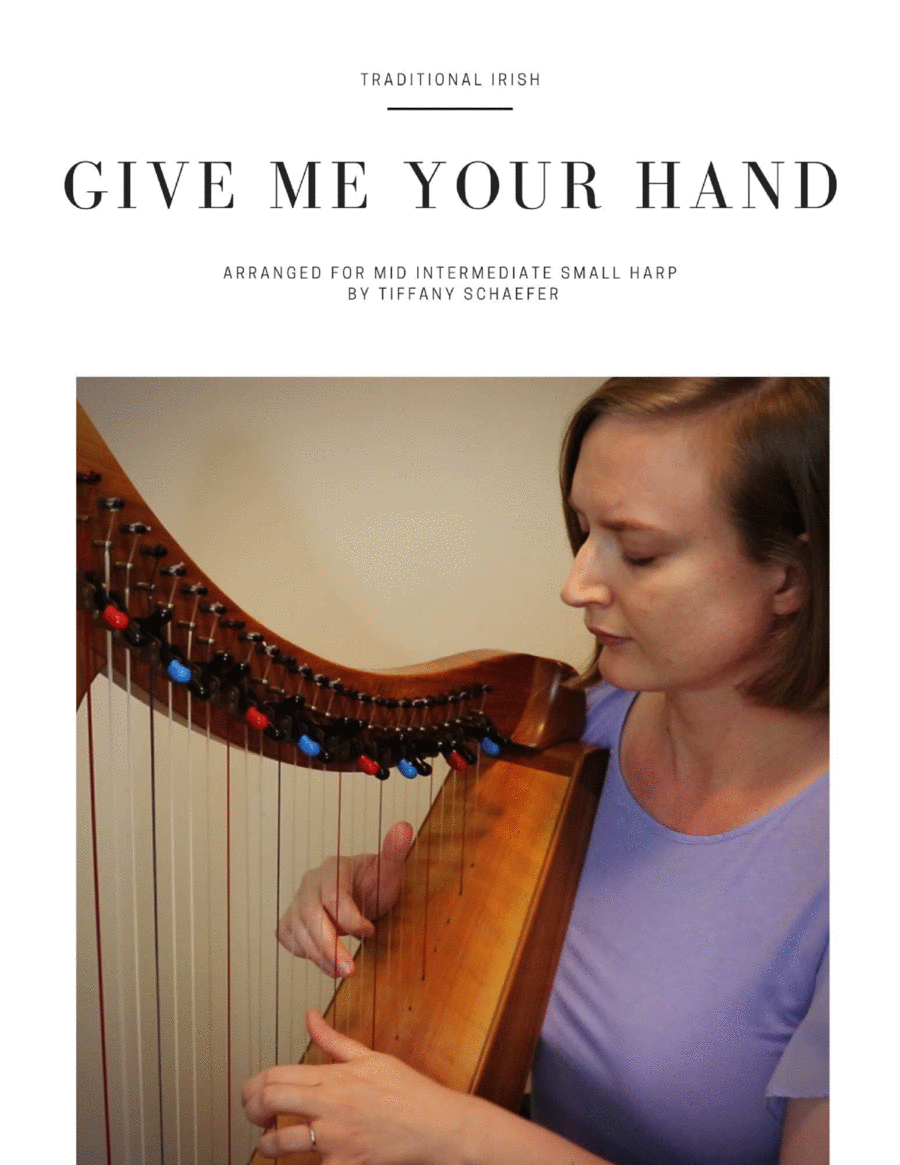 Small clearance hand harp