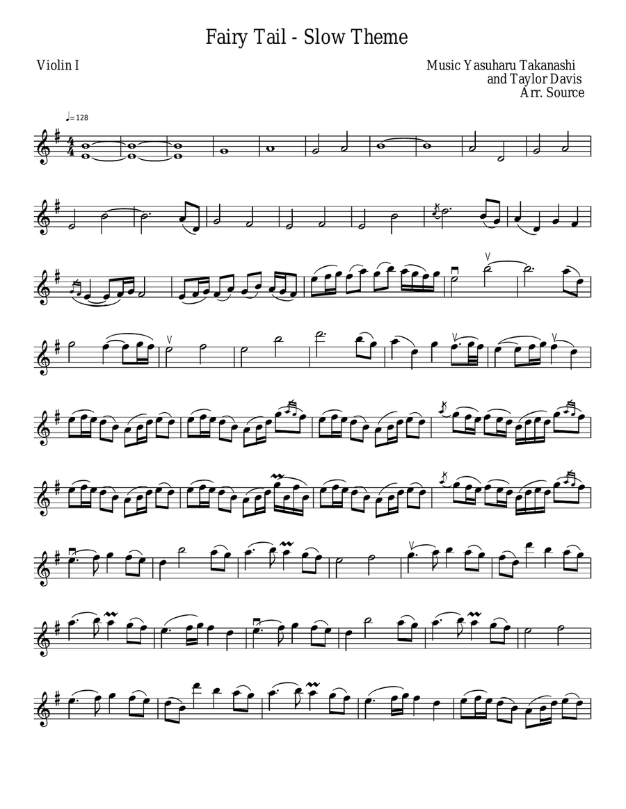 Fairy Tail Opening 1 Sheet music for Flute (Solo)