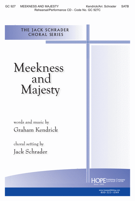 Meekness And Majesty By Graham Kendrick 4 Part Sheet Music Sheet