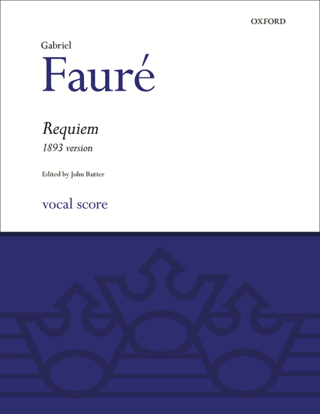Requiem (1893 version) by Gabriel Faure - 4-Part - Sheet Music | Sheet ...