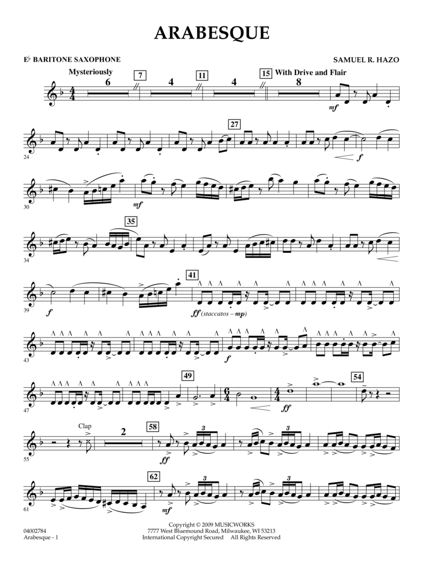 Bari sax music discount