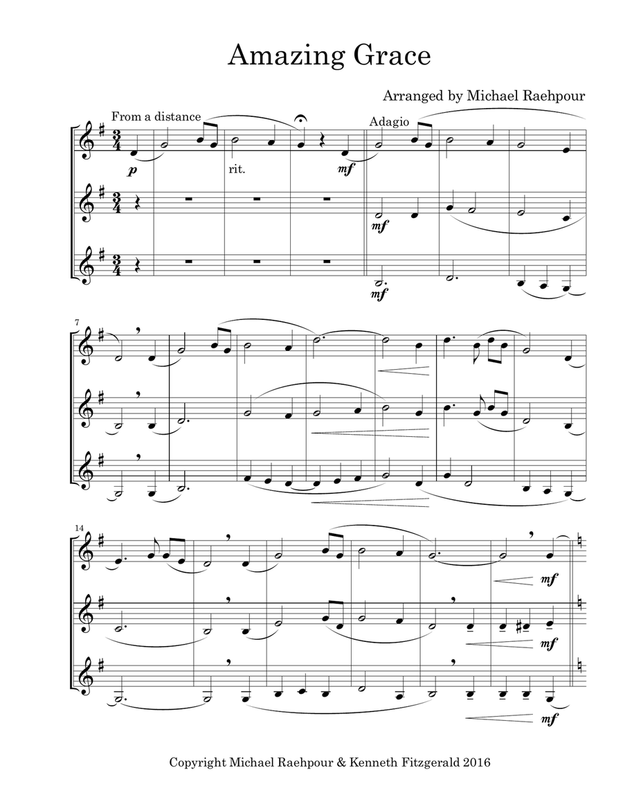 Hide and Seek Trumpet Trio Sheet music for Trumpet in b-flat (Mixed Trio)