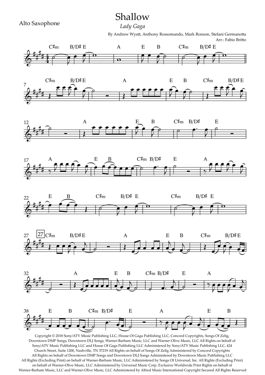 Shallow saxophone cheap
