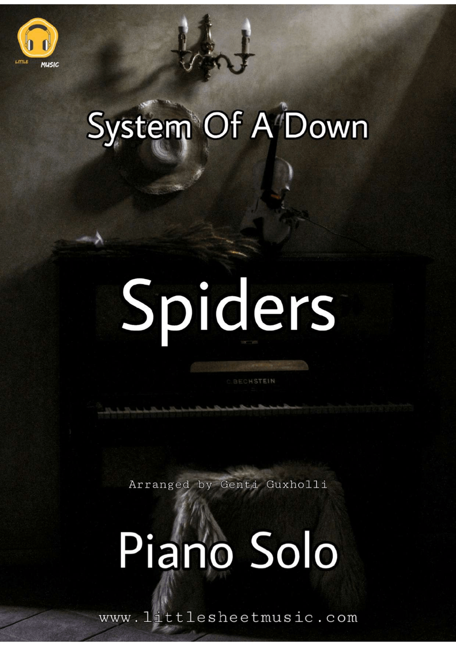 Spiders by System of a Down - Drum Set - Digital Sheet Music