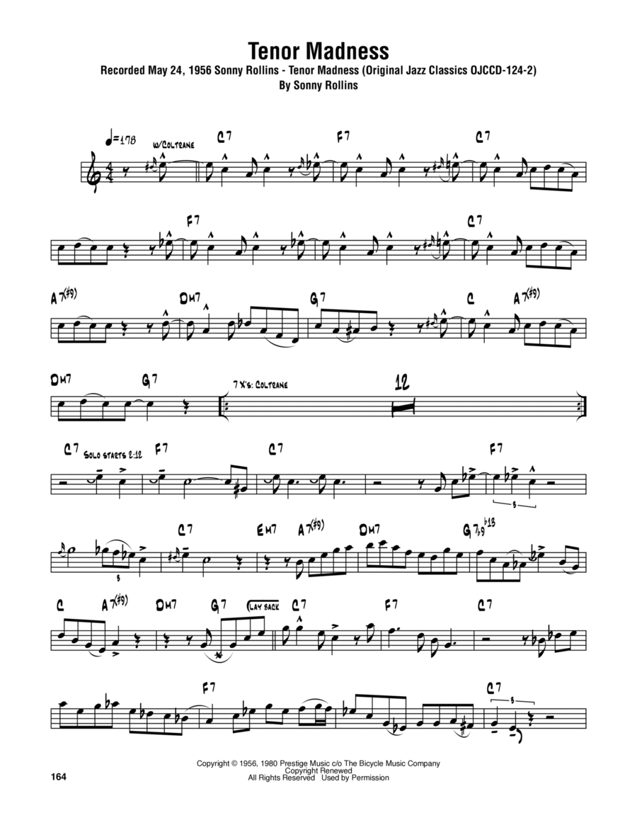 Tenor Madness