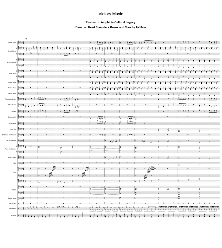 Victory Music Full Orchestra Digital Sheet Music Sheet Music Plus