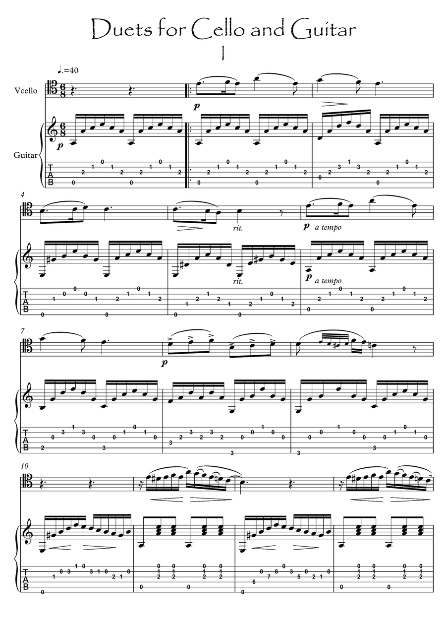 Cello and guitar discount