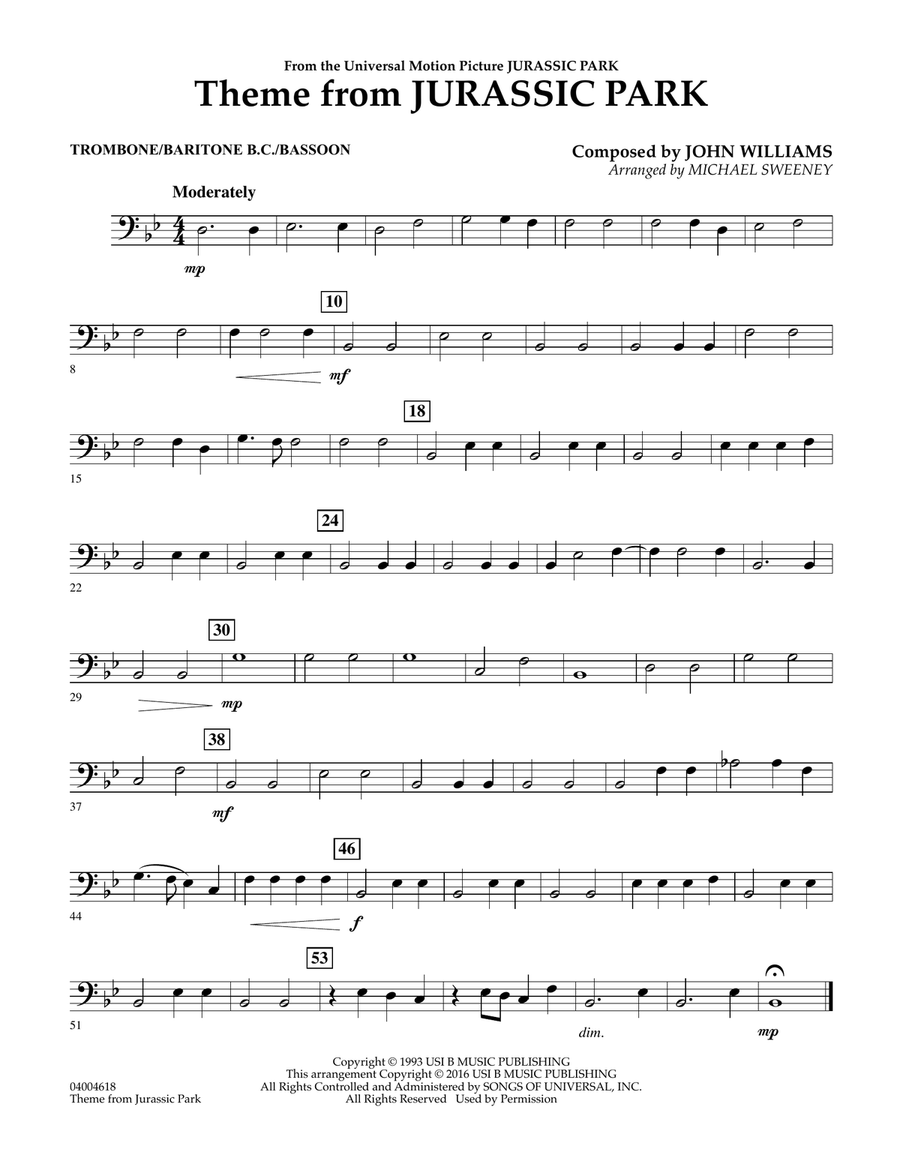 Epic Wubbox Sheet music for Trombone, Tuba, Bassoon, Saxophone baritone &  more instruments (Mixed Ensemble)