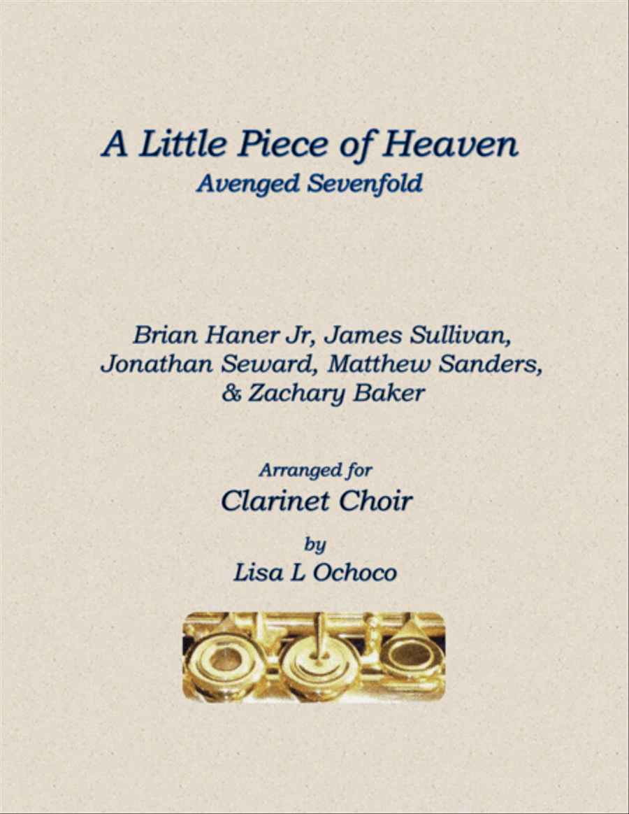 A Little Piece Of Heaven Sheet Music | Avenged Sevenfold | Guitar Tab