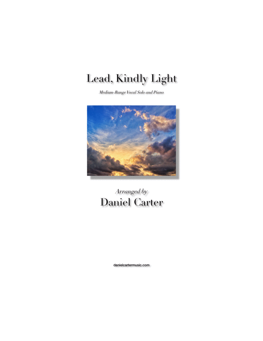 Lead, Kindly Light—MediumRange Vocal Solo and Piano by John Bacchus
