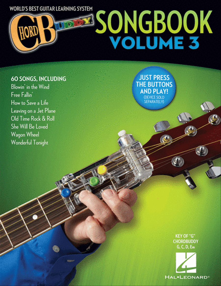 ChordBuddy Songbook Volume 3 by Various Electric Guitar