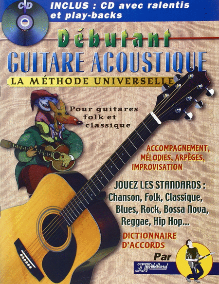 Debutant Guitare Acoustique - Acoustic Guitar - Sheet Music