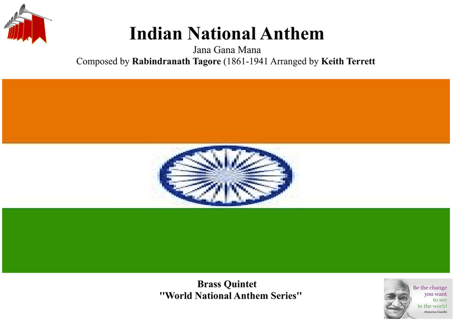 Indian National Anthem for Brass Quintet (MFAO World National Anthem