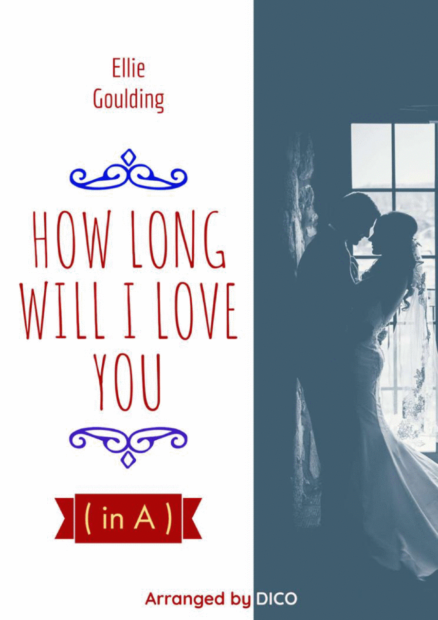 How long will i love you by ellie goulding small ensemble digital 